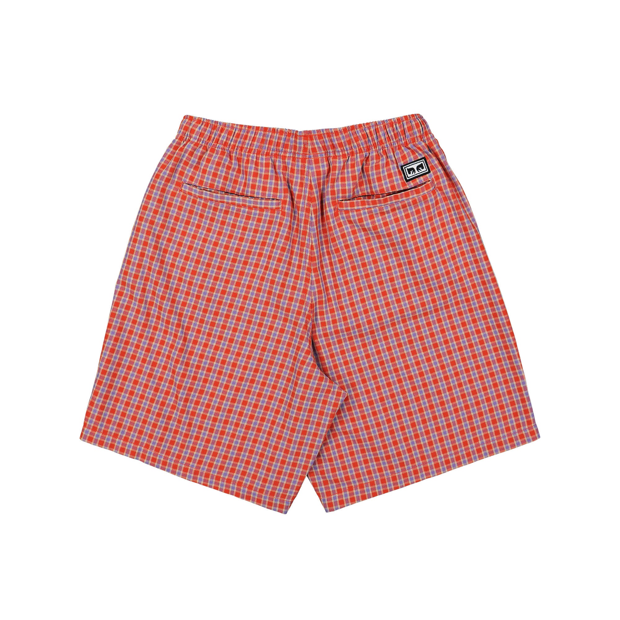 Obey Easy Reason Plaid Short Rooibos Multi Shorts Material | Overkill