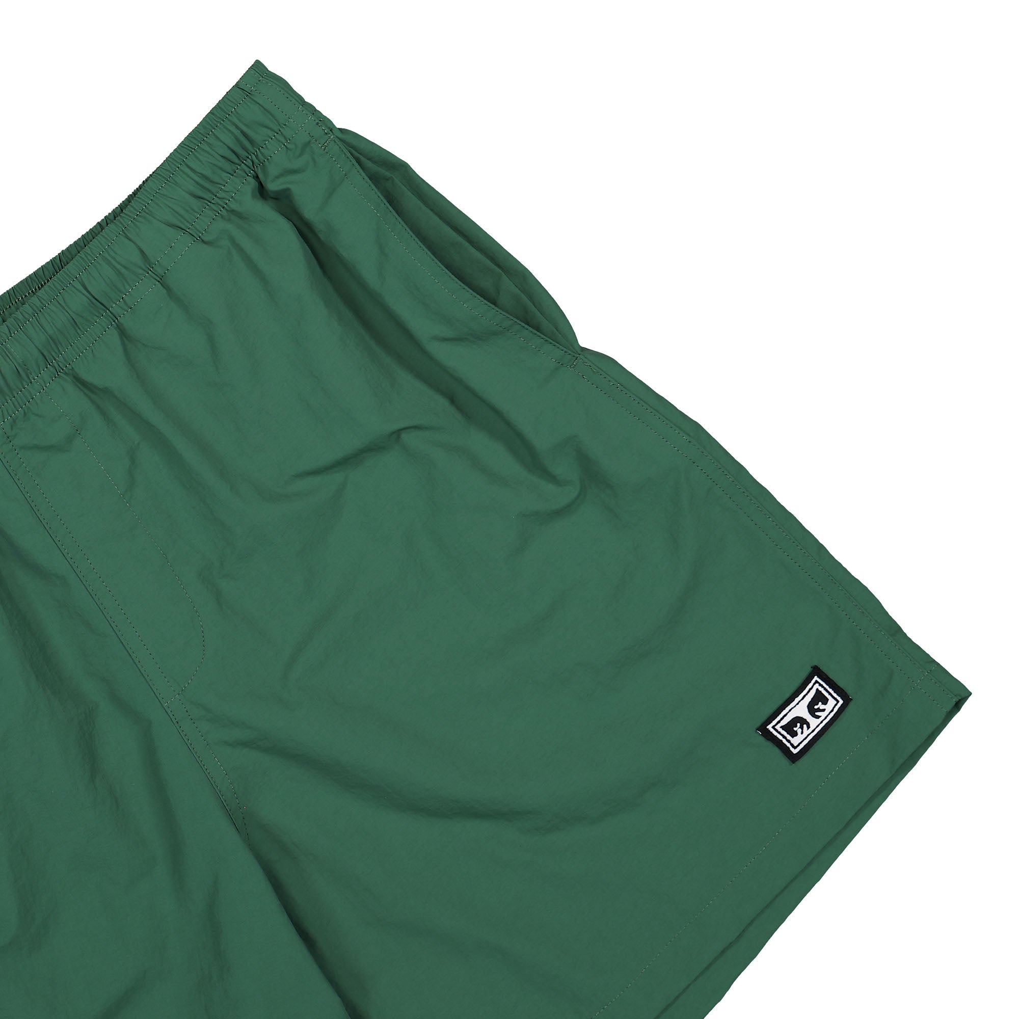 Obey Easy Eyes Nylon Short Palm Leaf Shorts Detailfoto | Overkill