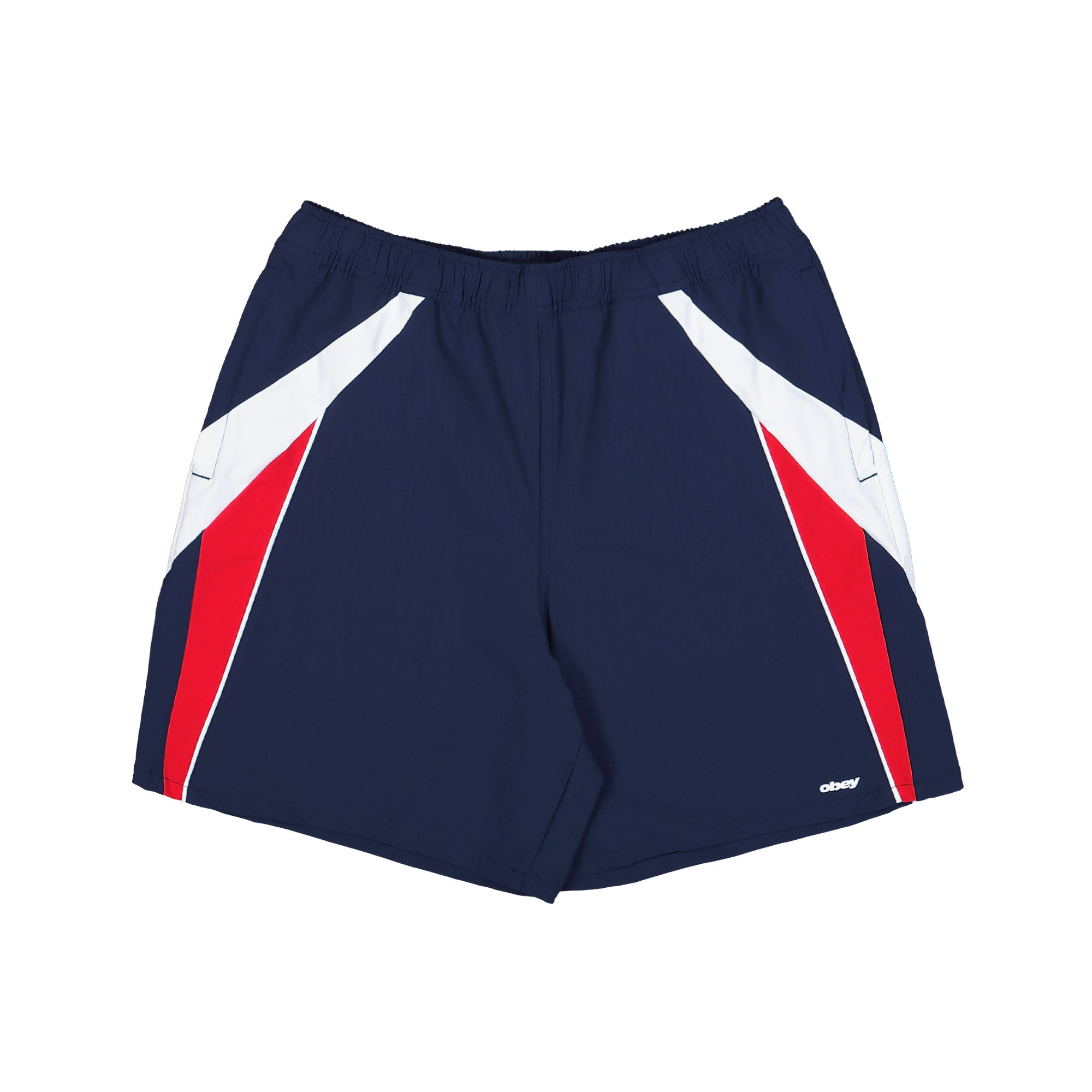 Obey Onset Shorts Navy Multi Shorts 172120136-NVM | Overkill