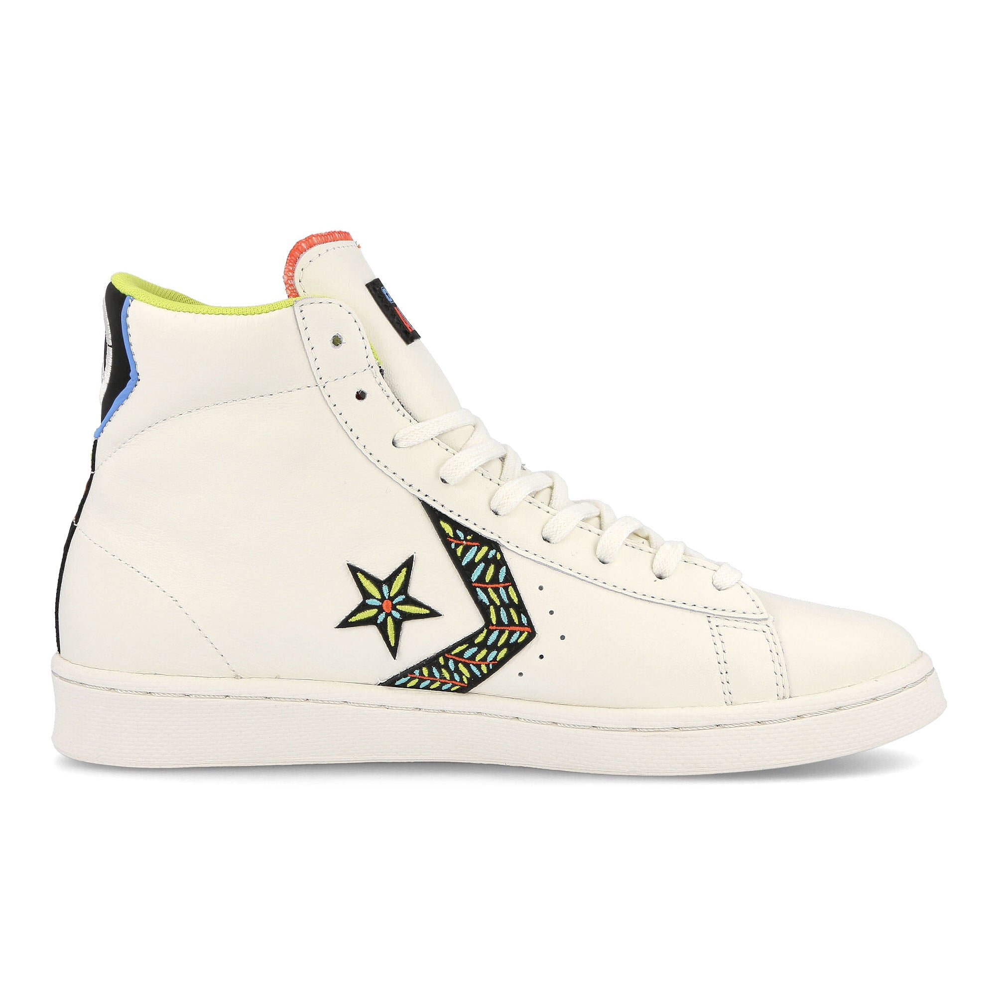 Converse pro leather hi Vintage White / Black   Material | Overkill