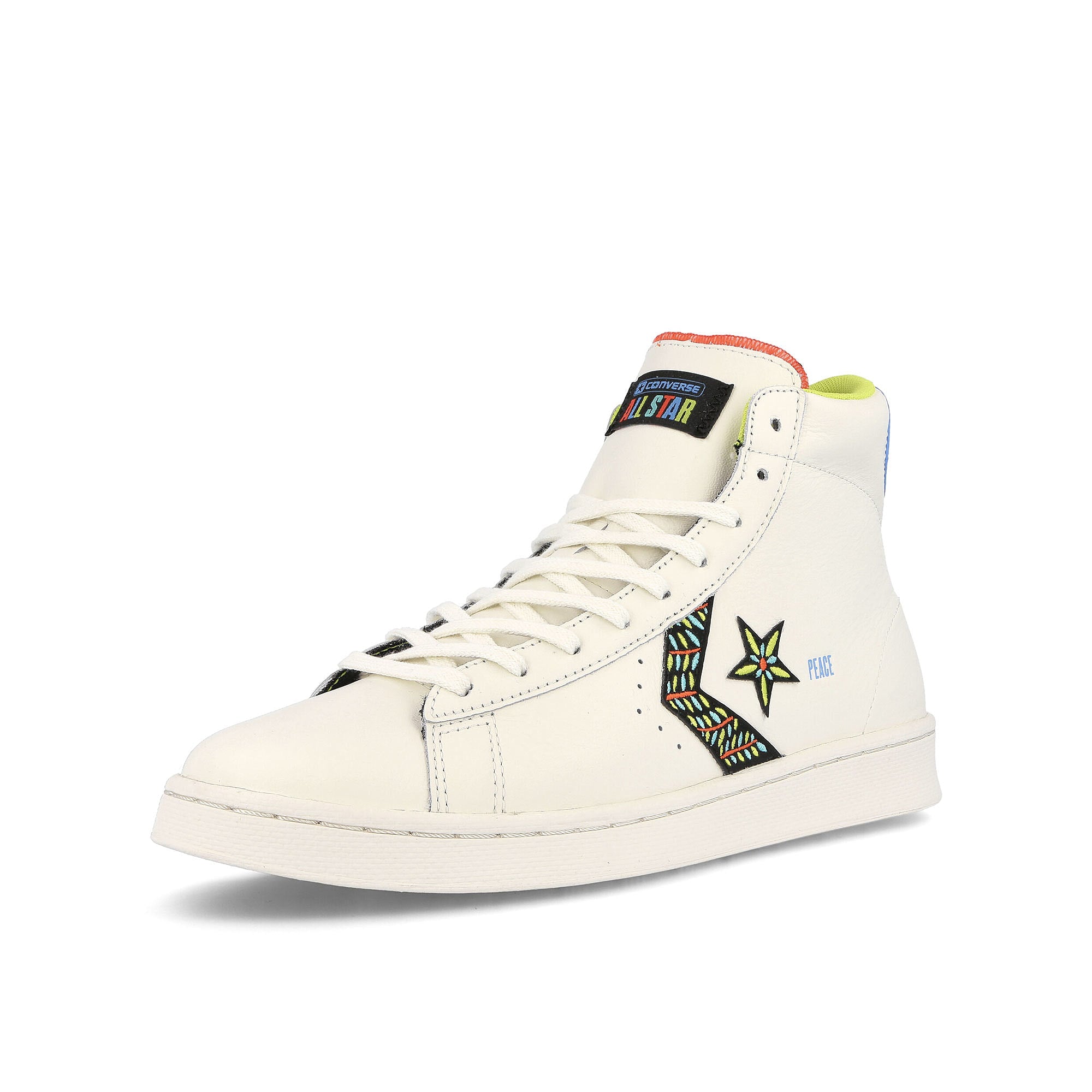 Converse pro leather hi Vintage White / Black  Detailfoto | Overkill