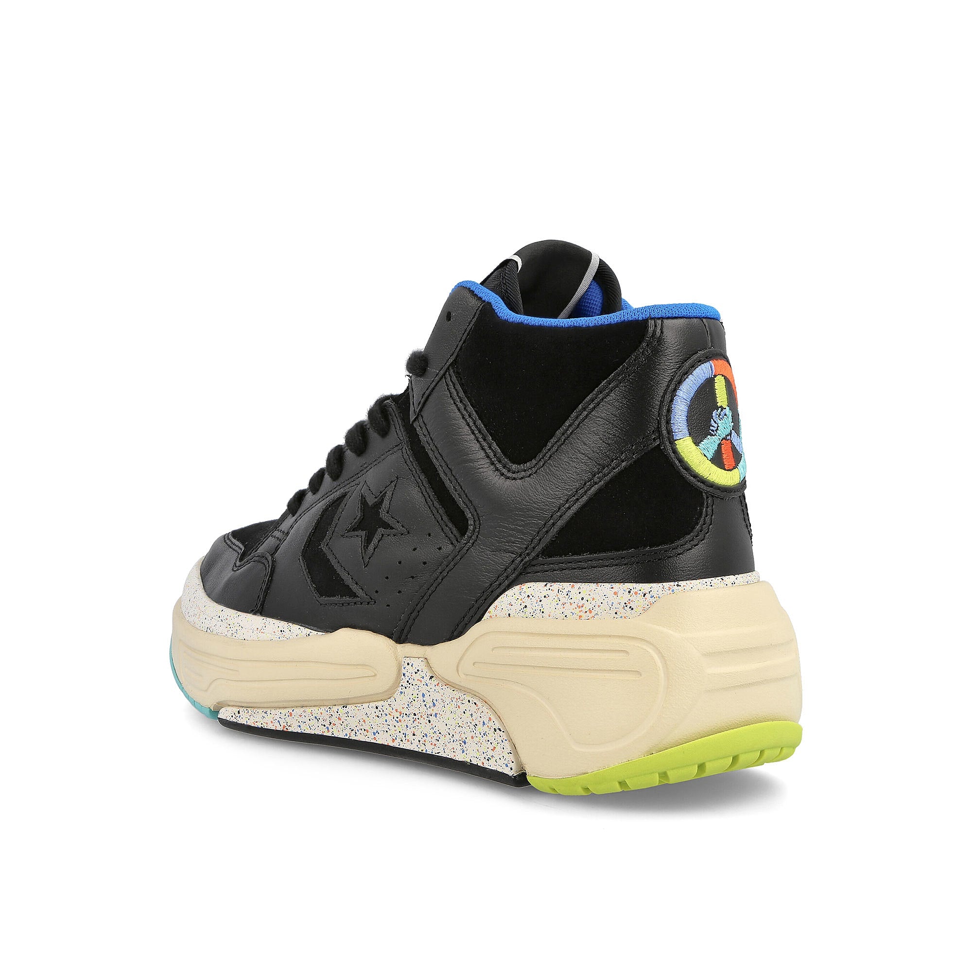 Converse weapon cx mid Black-Cloud Cream-Lime Twist Sneakers  Material | Overkill