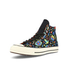 Converse chuck 70 hi Black-Poppy Glow-Lime Twist Sneakers  Close Up | Overkill