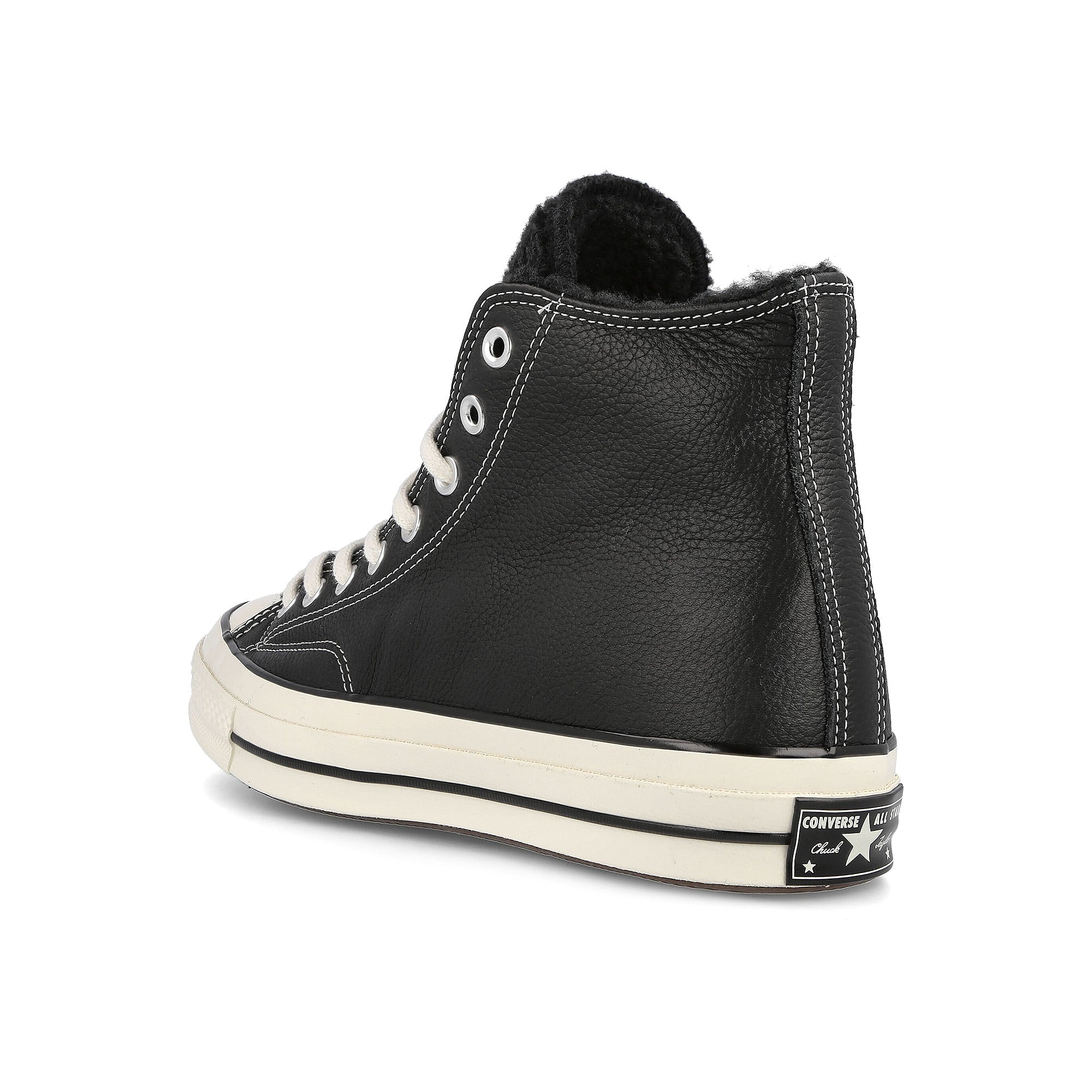 Converse chuck 70 hi Black / Black / Egret  Close-up | Overkill
