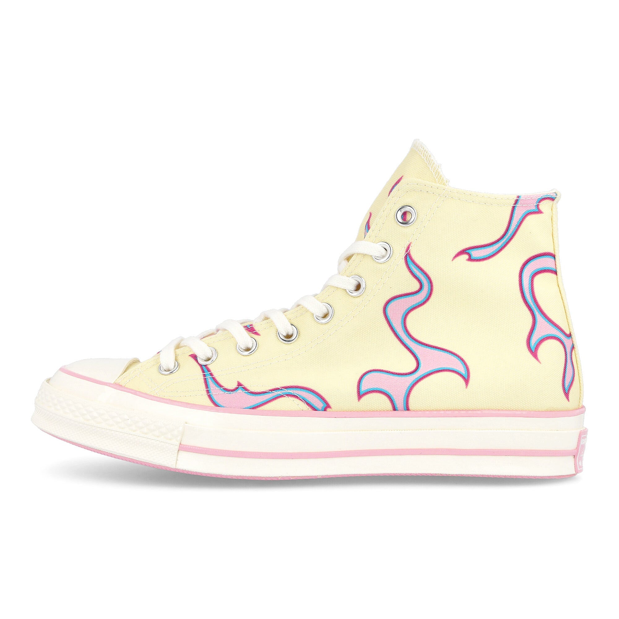 Converse TTC Flames x Converse Chuck 70 Hi Pastel Yellow / Almond Blossom  172398C | Overkill