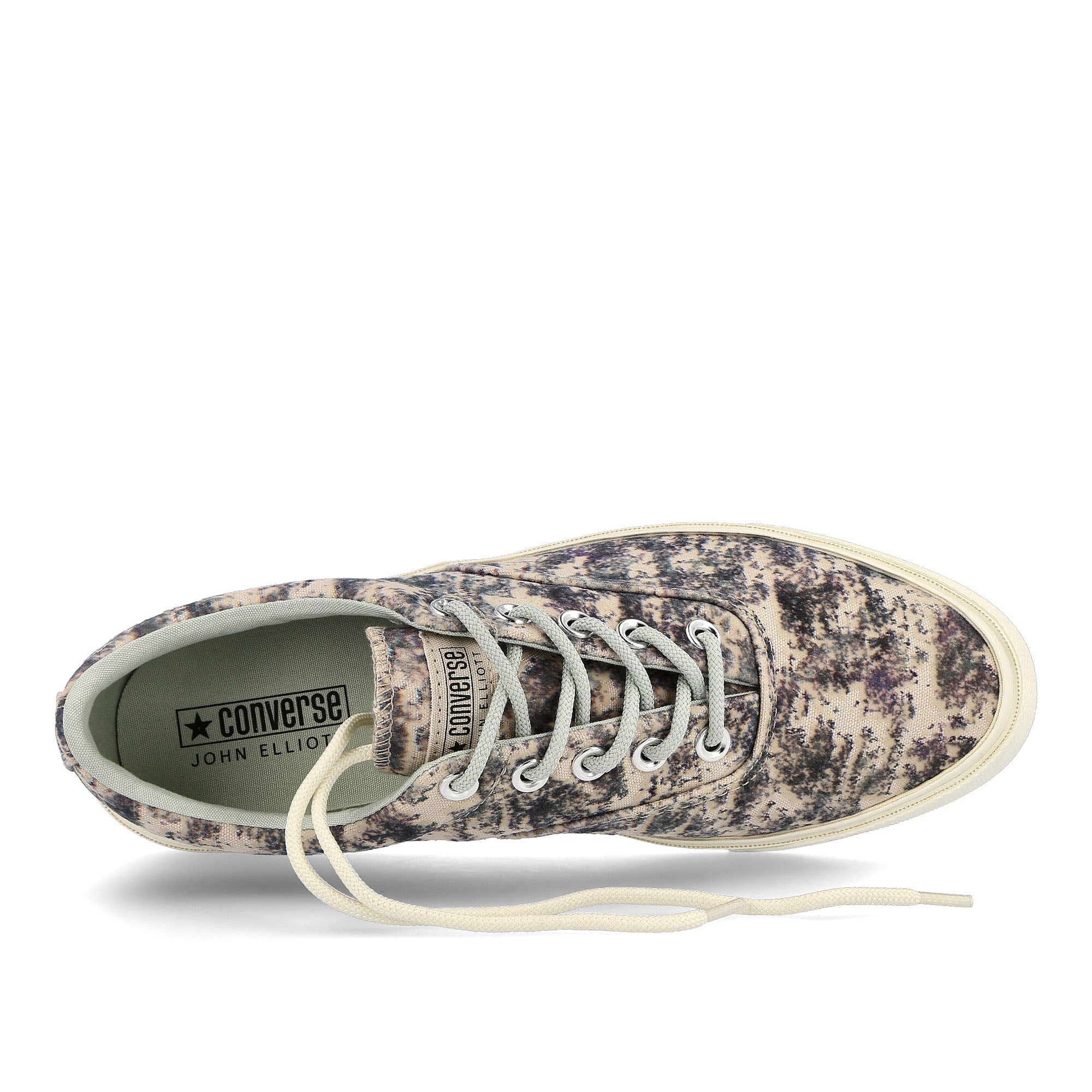 Converse John Elliott x Converse Skid Grip Ox French Oak / Green / Egret  Detail view 1 | Overkill