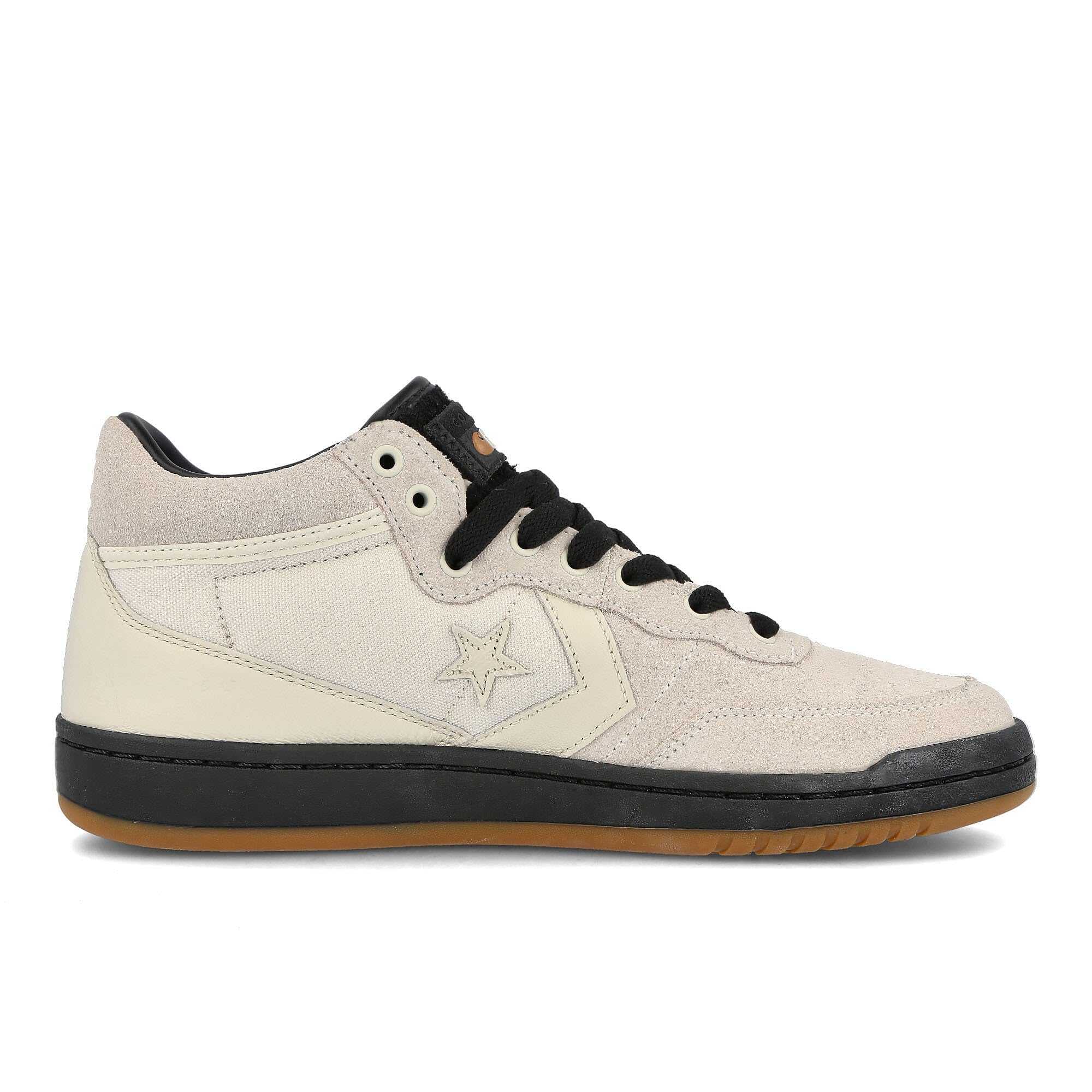 Converse Carhartt WIP x Converse Fastbreak Pro Mid White / Black / Gum Honey   Material | Overkill