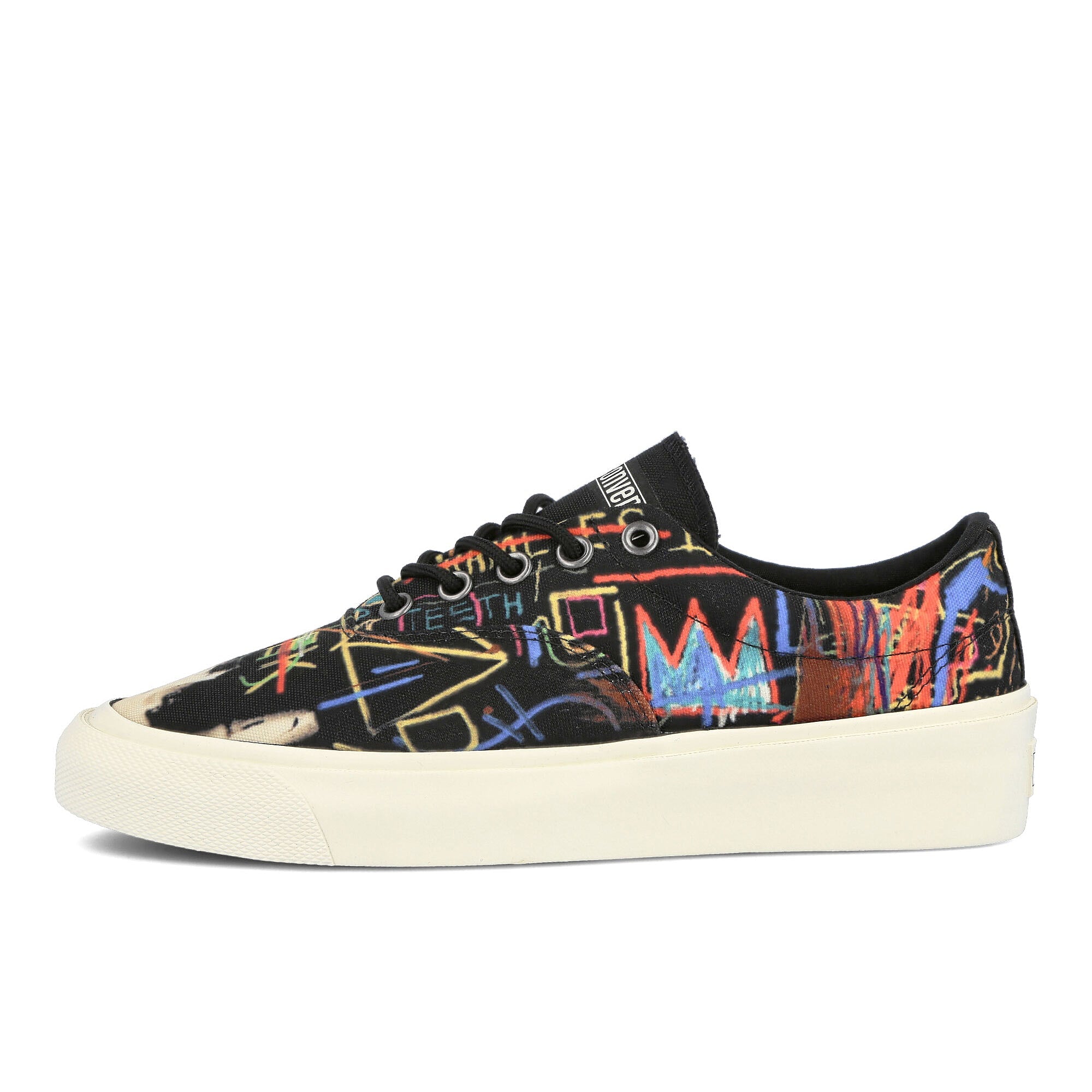 Converse Basquiat x Converse Skid Grip OX Black / Multi / Egret  172584C | Overkill