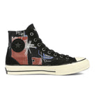 Converse Basquiat x Converse Chuck 70 Hi Black / Multi / Egret   Material | Overkill