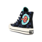 Converse chuck 70 hi Black-Washed Teal-Game Royal Sneakers  Material | Overkill