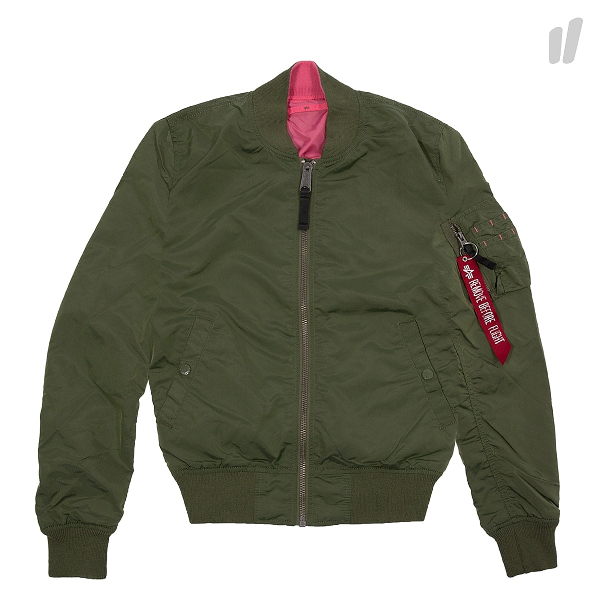 Alpha Industries wmns ma-1 tt ip reversible Sage Green Jackets 176001 01 | Overkill