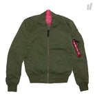 Alpha Industries wmns ma-1 tt ip reversible Sage Green Jackets 176001 01 | Overkill