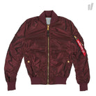 Alpha Industries wmns ma-1 lw pm iridium Burgundy Jackets 176002 184 | Overkill