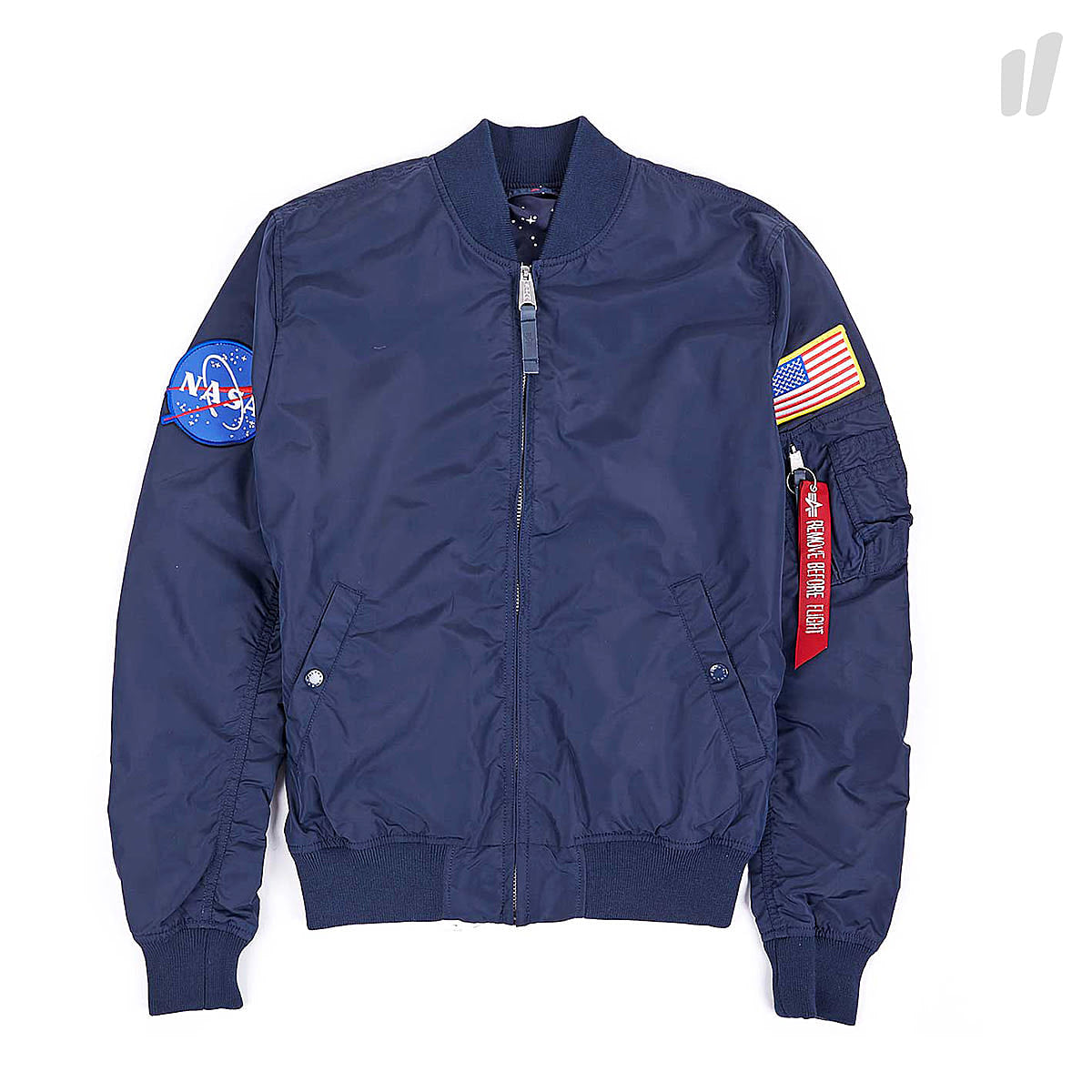 Alpha Industries ma-1 tt Rep.Blue Jackets 176106 07 | Overkill