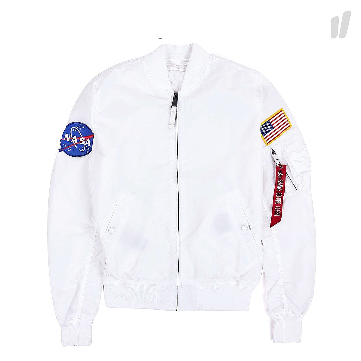 Alpha Industries ma-1 tt White Jackets 176106 09 | Overkill
