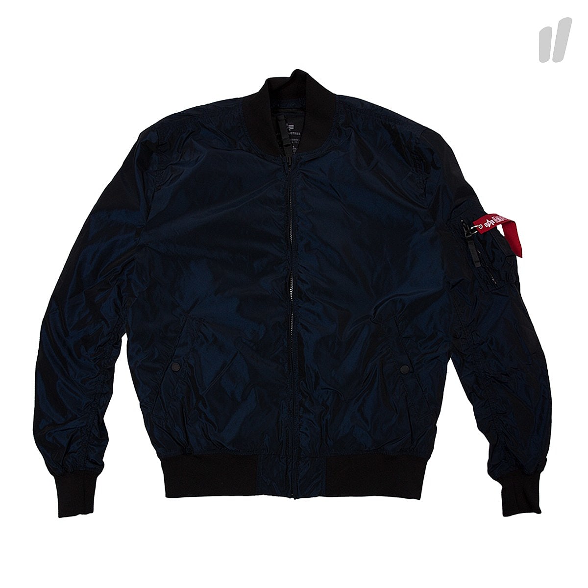 Alpha Industries ma-1 lw iridium Rep. Blue Bomber & Varsity Jackets 176108 07 | Overkill