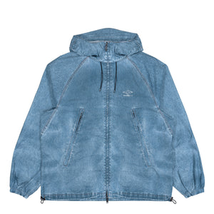 Umbro x Wasted Paris Trompe L'oeil Windbreaker Washed Blue Light Jacket 177050 | Overkill
