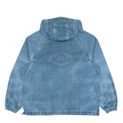 Umbro x Wasted Paris Trompe L'oeil Windbreaker Washed Blue Light Jacket 177050 Close-up | Overkill
