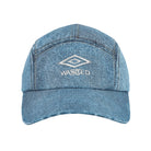 Umbro x Wasted Paris Trompe L'oeil Track Cap Washed Blue Basecap 177059 Detail View 1 | Overkill
