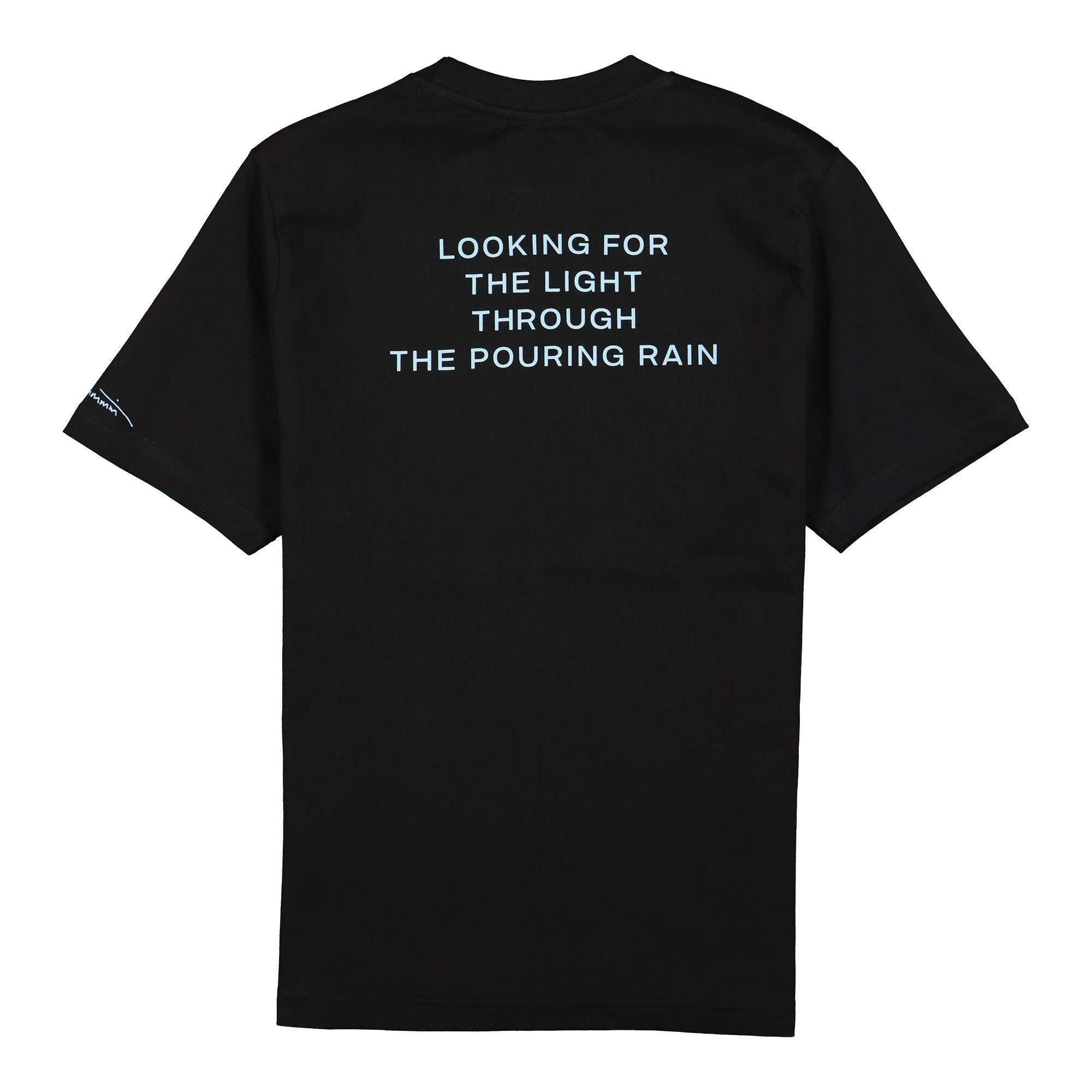 Wasted Paris Pouring Rain T-Shirt Black T-Shirts Material | Overkill