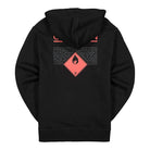 Wasted Paris Caution Hoodie Black Hoodies Material | Overkill
