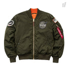 Alpha Industries ma-1 vf nasa rp Dark Green Jackets 178121 257 | Overkill