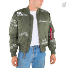 Alpha Industries MA-1 VF Freedom Sage Green Jackets 178124 / 01 | Overkill