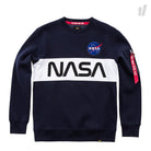 Alpha Industries nasa inlay sweater Rep.Blue Sweatshirts 178308 07 | Overkill