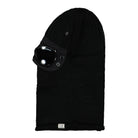 C.P. Company Extra Fine Merino Wool Goggle Balaclava Black Balaclavas Close-up | Overkill