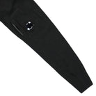 C.P. Company Lambswool GRS Half Zipped Knit Sweater Black Sweatshirts Detailfoto | Overkill