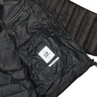 C.P. Company D.D. Shell Goggle Down Jacket Black Puffer Jackets Detail view 2 | Overkill