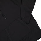 C.P. Company Diagonal Raised Fleece Lens Hooded Sweatshirt Black Hoodies Detailfoto | Overkill