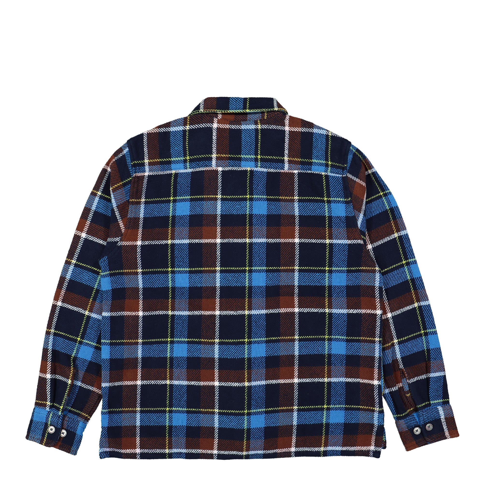 Obey Ray Woven Shirt Academy Navy Multi Shirts Material | Overkill