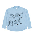 Obey Billy Shirt Light Blue Multi shirt 181200433-LBL | Overkill
