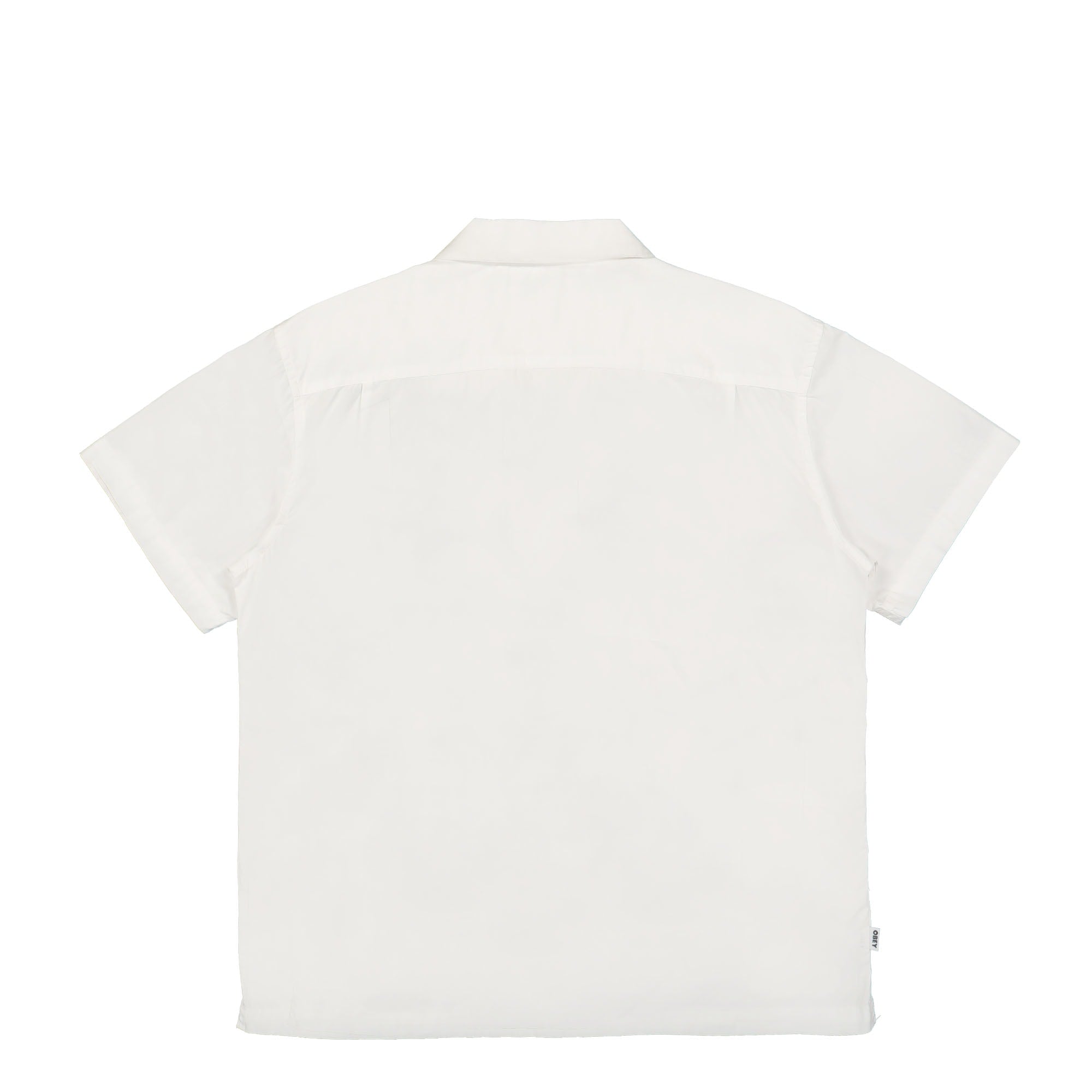 Obey Disorder Woven Shirt White Multi Shirts Material | Overkill