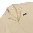 Obey Clock in Woven Shirt Clay Shirts Material | Overkill