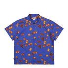 Obey Bombed Woven Shirt Satin Blue Multi Shirts 181210382 / Satin Blue Multi | Overkill