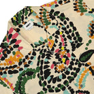 Obey Paisley Dots Shirt White Smoke Multi Shirts Close-up | Overkill