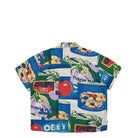 Obey Fruit Cans Woven Black Multi Shirts Material | Overkill