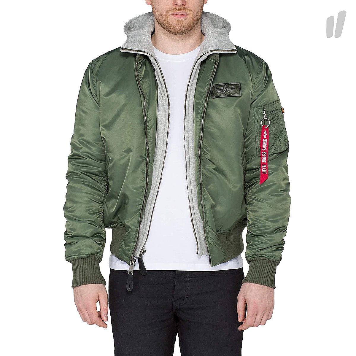 Alpha Industries MA-1 D-Tec Jacket Sage Green Bomber & Varsity Jackets 183110 / 01 | Overkill