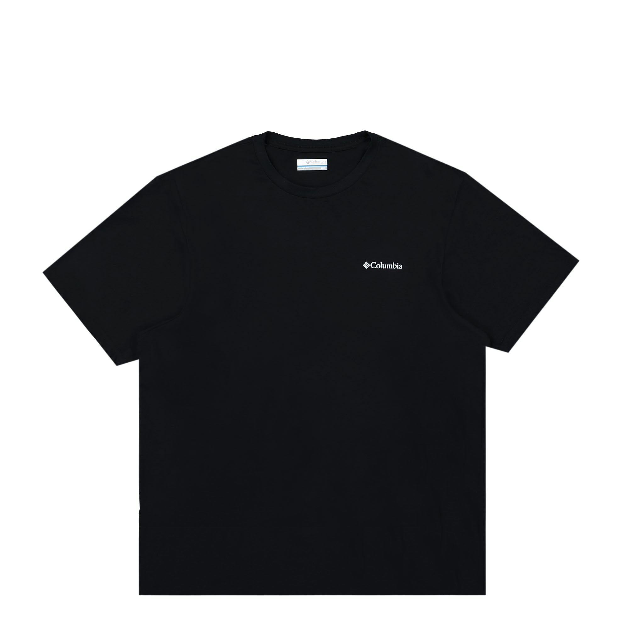 Columbia North Cascades Short Sleeve Tee Black T-Shirts 1834041011 | Overkill