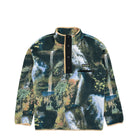 Columbia Helvetia Half Snap Fleece Napa Green / Chasing Falls Print / Black Sweatshirts 1889853388 | Overkill