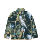 Columbia Helvetia Half Snap Fleece Napa Green / Chasing Falls Print / Black Sweatshirts Material | Overkill