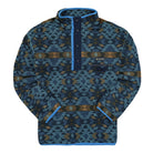 Columbia Helvetia Half Snap Fleece Canyon Blue Blanket Print Sweatshirts 1889853430 | Overkill