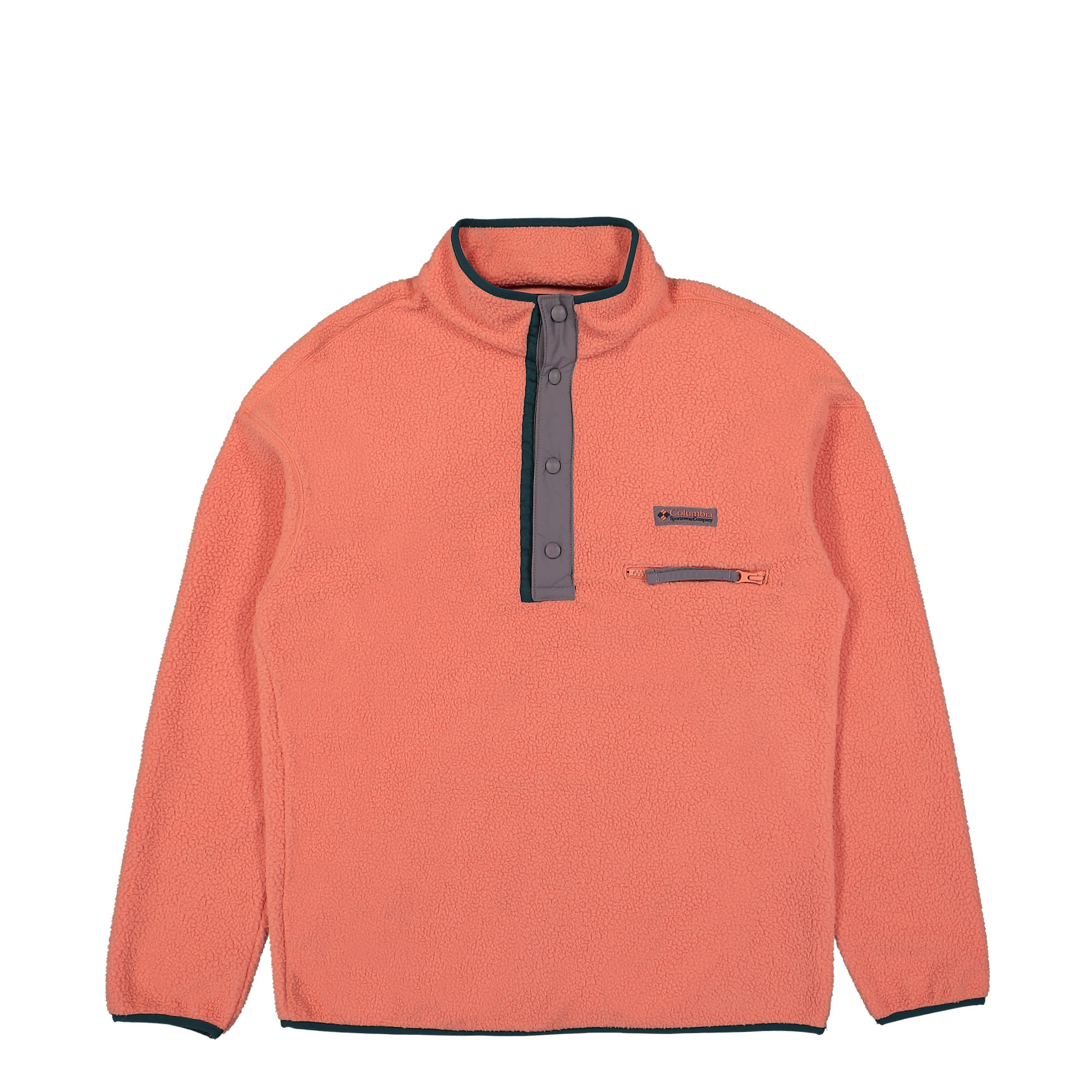 Columbia Helvetia Half Snap Fleece Faded Peach Fleece Jackets 1889853852 | Overkill