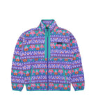 Columbia Back Bowl Lightweight Fleece Purple Lotus Camp Blanket / Bright Aqua Fleece Jackets 1890764547 | Overkill
