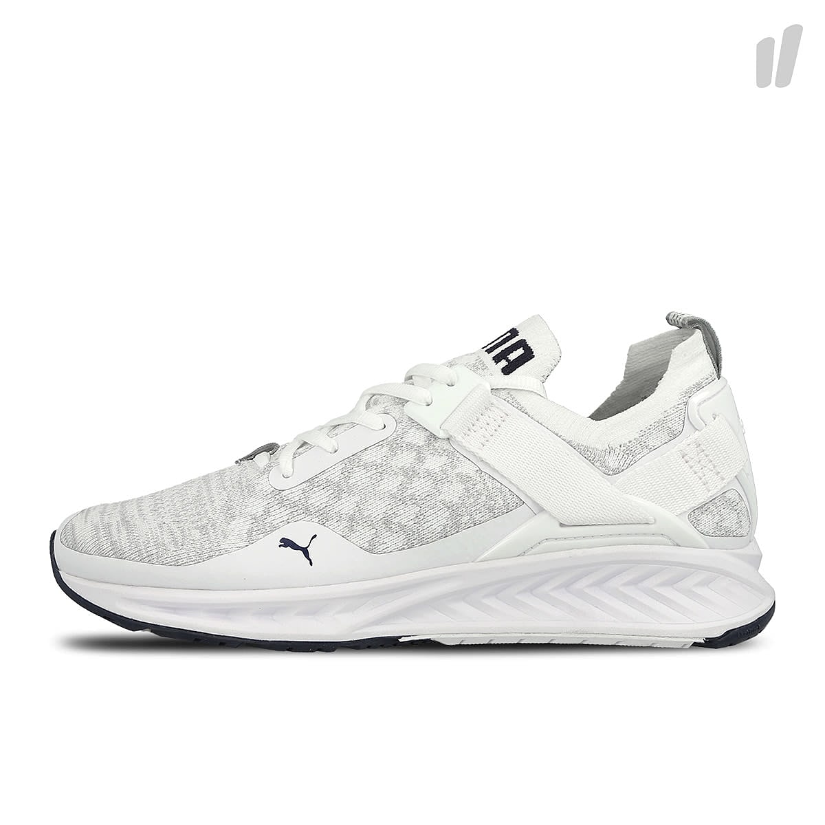 Puma wmns ignite evoknit lo White - Vaporous Gray - Peacoat Sneakers 189905 02 | Overkill