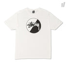 Stussy Stock Split Tee White T-Shirts 1903380 / 1201 | Overkill