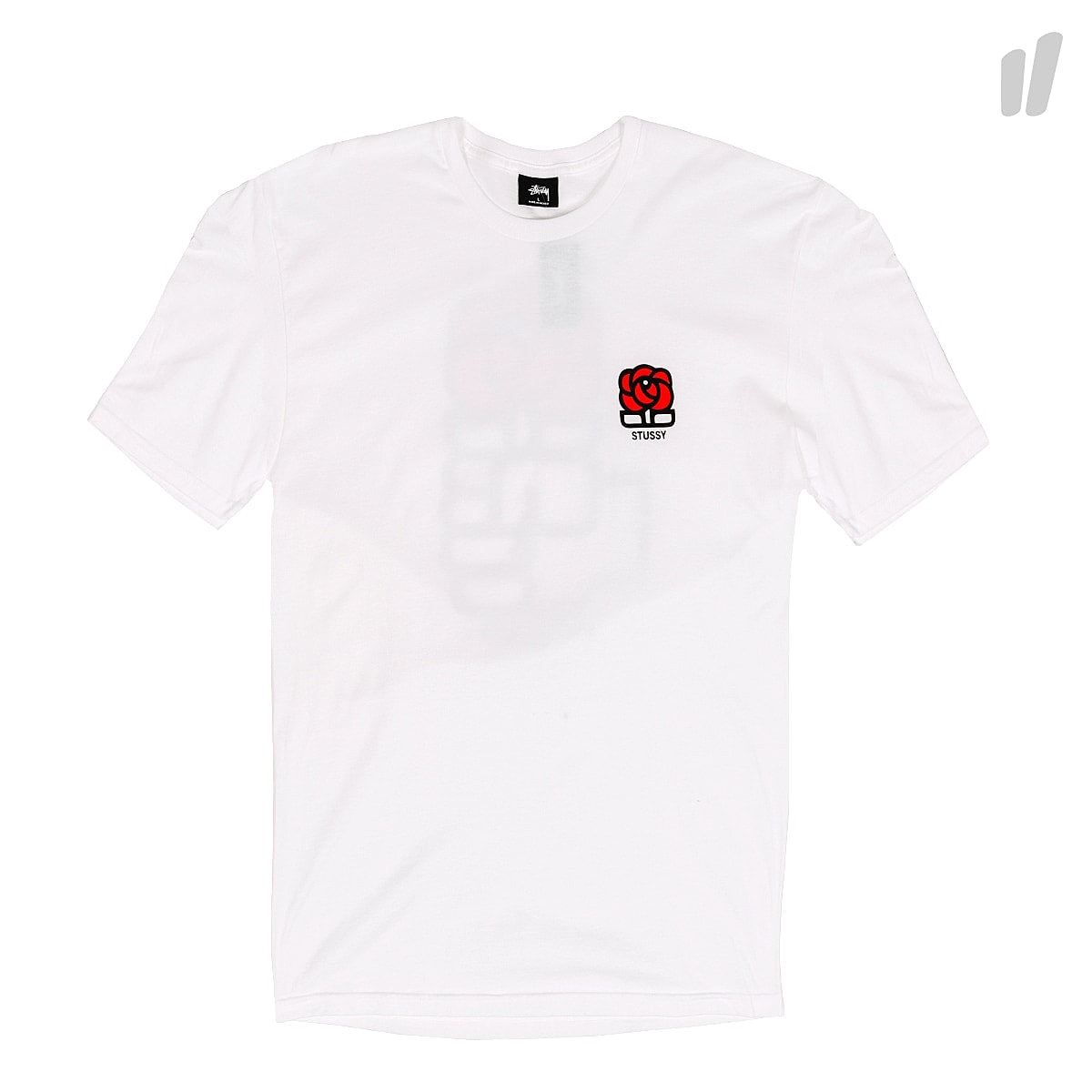 Stussy International Rose Tee White T-Shirts 1904017 / 1201 | Overkill