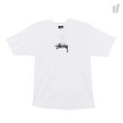 Stussy Stock Tee White T-Shirts 1904026 / 1201 | Overkill